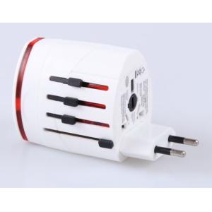 Travel adapter white and black color for option