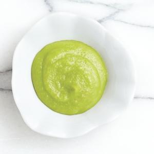 Spicy Wasabi Powder Pure Light Green Package Packed In A Sealed Bag