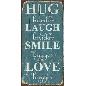 China Decorative Vintage Wall Sign Sayings , Wood House Signs And Plaques ODM / OEM on sale