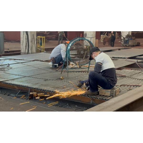 Quality Energy Saving Boiler Membrane Wall Fire / Water Tube and Customized Structure wholesale