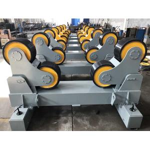 Travelling 80000 lbs / 40T Self Aligning Welding Rotator Pipe Stand Roller For