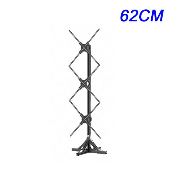 3D Hologram Holographic Advertising Fan for Product Demos, Rotating LED Visual