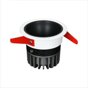 Dimmable 7w Cob Led Downlight Recessed IP44 Waterproof White Finished