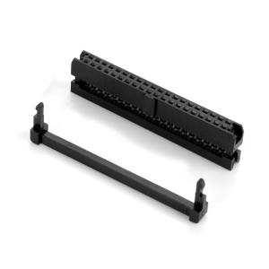 2.0mm Pitch IDC PCB Connector 6 - 64 Pin Black Female Socket Flat Cable FC