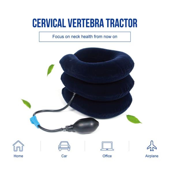 Medical Traction Belt Cervical Neck Collar Vertebra Air Cushion Tractor Inflatable Neck Brace