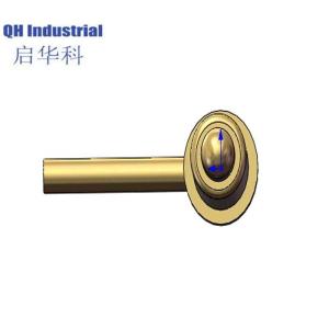 1-3A Spring Loaded Magnet Connector Right Angle Male Female Data Transmissioin