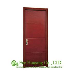 Solid wood skeleton Timber Veneer door, With hardware and accessories