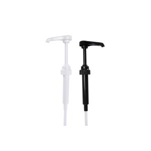 China 8ml Dosage Leak Proof Syrup Dispenser Pump 28-410 Closure Size on sale