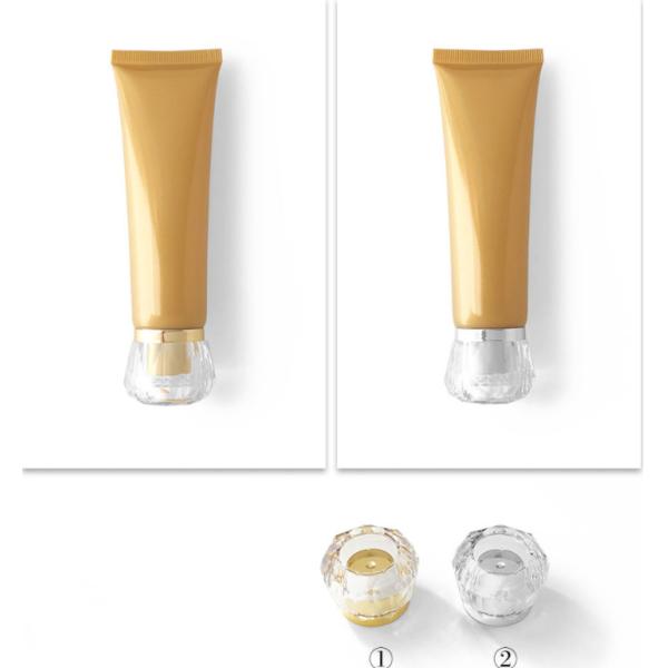 Hotel 125ml Biodegradable Plastic Cosmetic Tubes With Screw Cap