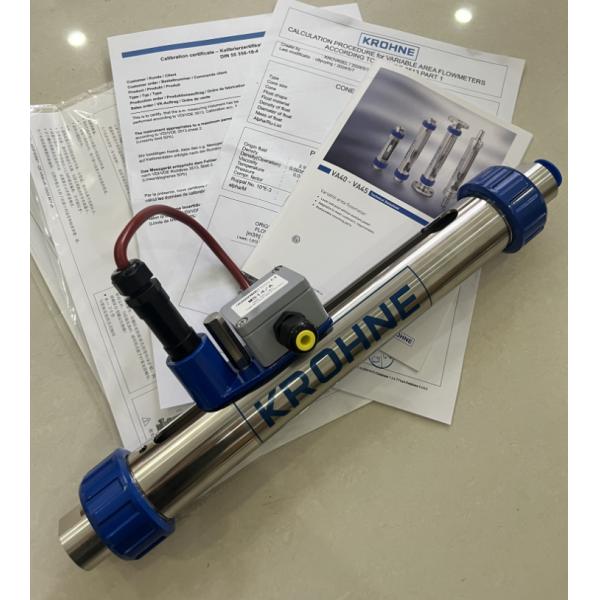 Krohne VA40/V/R/K1 Rotameter Flow Gauge Float Material 316L Flow Switch VA 40 V/R
