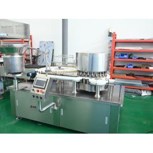 High Speed Pharma Liquid Filling Machine for Cough Syrups, 99.5 Accuracy with Servo Driven Piston Pump GMP Compliance