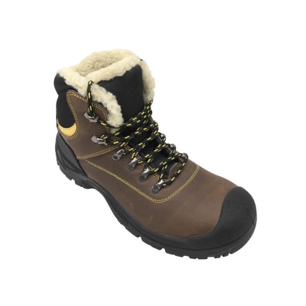 Quality Size Customized Industrial Work Boots Artificial Fur Lining Warm Keeping For Skier wholesale