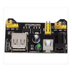 Solderless Breadboard Kit 3.3V 5V Plug-In Breadboard Power Supply
