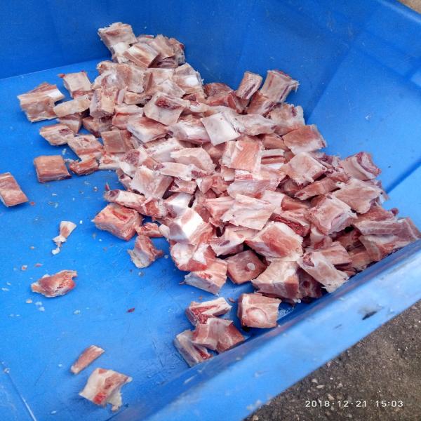 3KW Meat Processing Machine Poultry Chicken Steak Cube Cutter