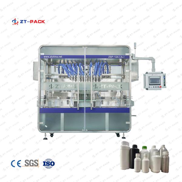 Agrochemical Liquid Bottling Machine 5l Herbicides Liquid Filling Machine Automatic
