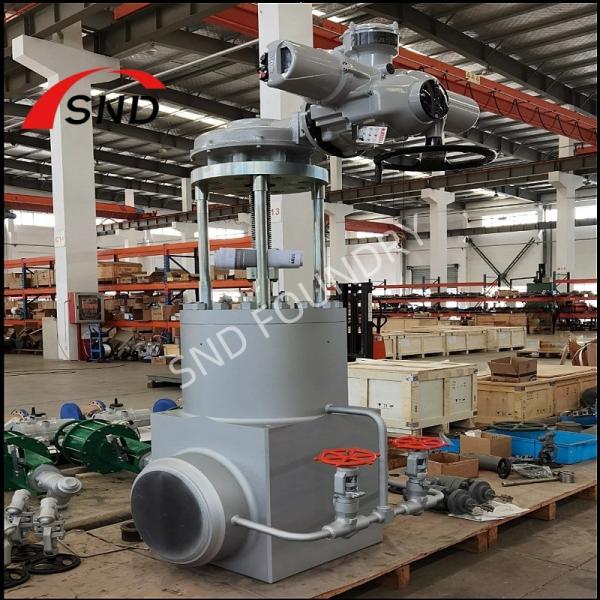 F92 Parallel Double Gate Valve with Electric Drive for Steam Medium and High