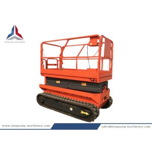 Battery Power Crawler Self Propelled Scissor Lift with 6m Platform Height