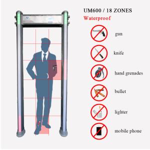 Cheap Waterproof Door Frame Metal Detector With High Density Fireproof Material for sale
