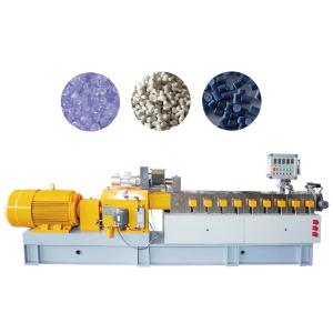 PP PE High Filling Masterbatch Machine Twin Screw Extruder Pellet Machine CE