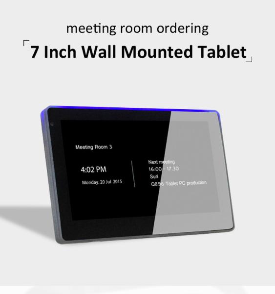 Quality Customized Control Panel 7 Inch Android POE LED Light Touch Screen For Building Lighting Control wholesale