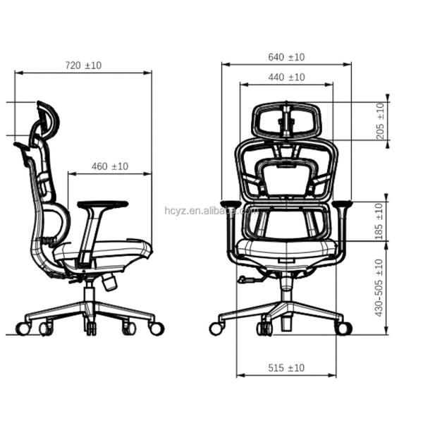 Revolutionary Ergonomic Mesh Office Chair with Adjustable Armrest and Swivel Function