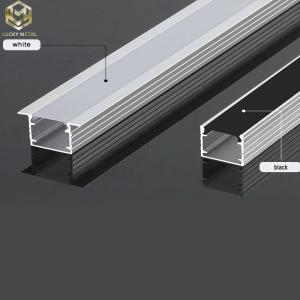Streamlined Track Corner Aluminium Led Strip Profile Light Commercial