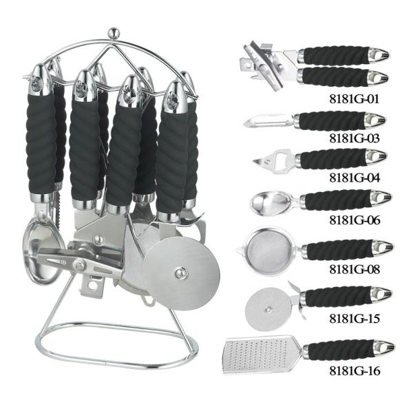 Smart Peeler Beer Opener Pizza Cutter The Pizza Knife Utensil Sets for Metal