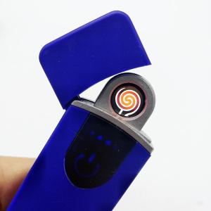 Plastic Portable USB Touch Induction Charging Electronic Cigarette Lighter 8.2*2