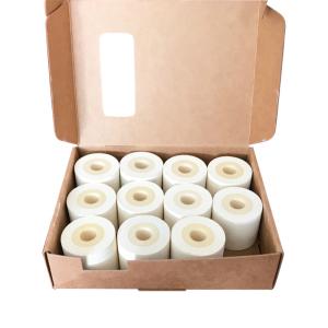 36mm*32mm Black Hot Ink Rollers Customized For MRP Expiry Date