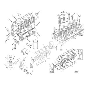 DCEC Cummins 4B,4BT series diesel engine spare parts