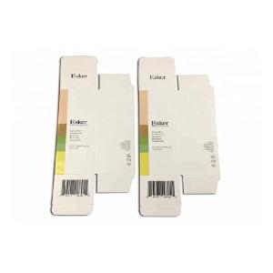 Small Foldable Cosmetic Paper Box Glossing Cardboard Art Paper SGS Certification