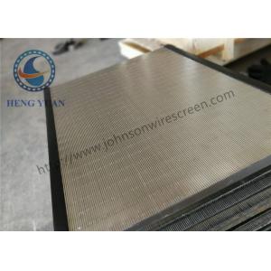 Johnson Wedge Wire Screen Panels 486 Width 36mm Thickness Customezied
