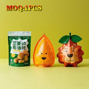 Digital Printing 3.5g Die Cut Mylar Bags Custom Shaped Bag Smell Proof Bag With