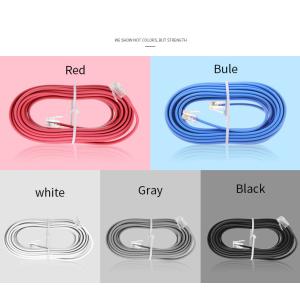 CAT 3 Telephone Cable RJ9 RJ11 RJ22 4-Conductor PVC Flat Coil