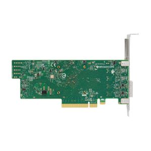 Broadcom 9600-8i8e RAID Card 8 Internal + 8 External Ports 12Gb/s SAS/SATA Array