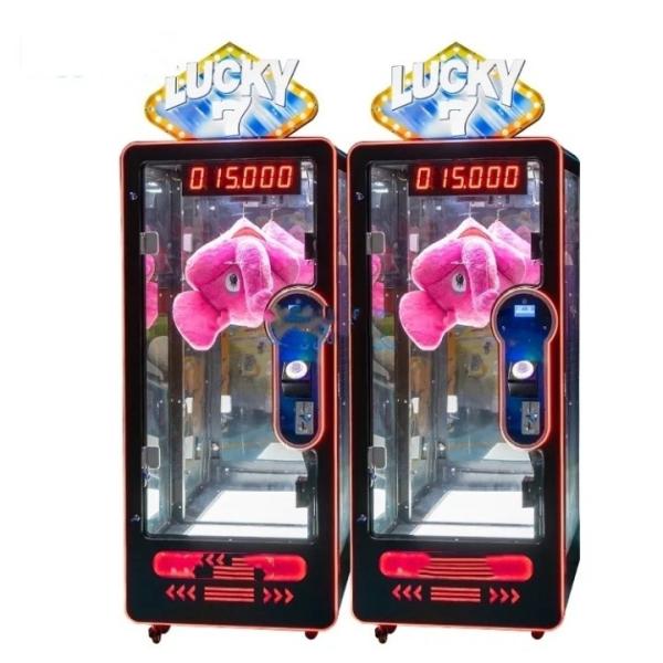 Lucky 7 Cut Ur Prize Game Plush Toy Claw Crane Machine with 110V/220V/230V