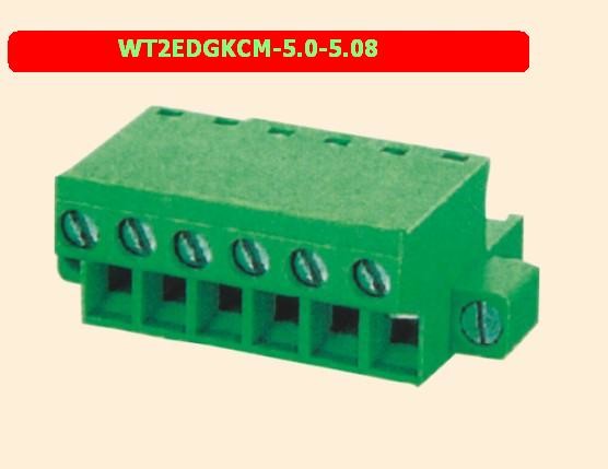 Quality 300v 8a Pcb Terminal Connector 2P-24P  Power Terminal Block Pluggable Type wholesale