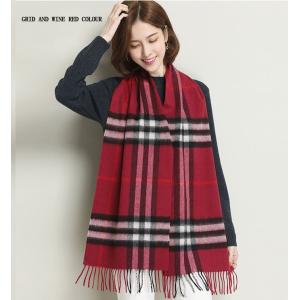 Wool Shawl Tartan Design Check Scarf