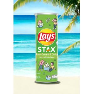 Stack Up Flavor with Lay's Stax Sour Cream & Onion - 100g - Wholesale Asian