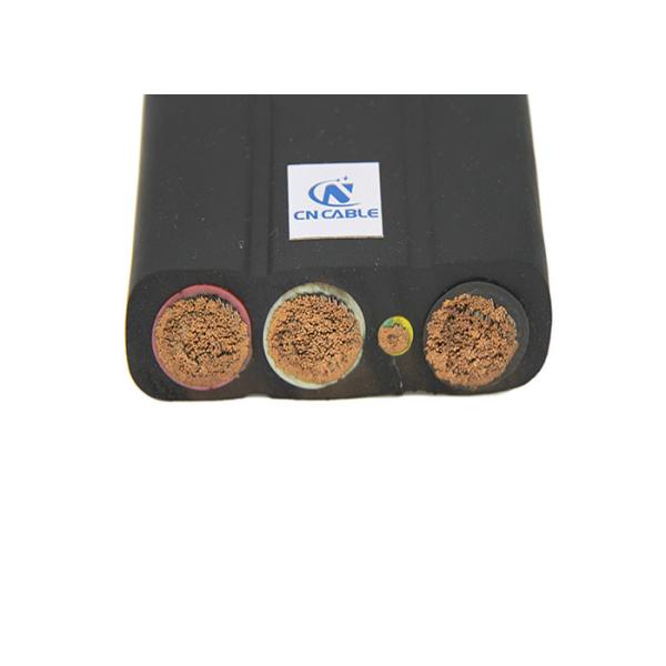 Quality EPR Cold Resistant Mining 10KV Flat Traveling Cable wholesale