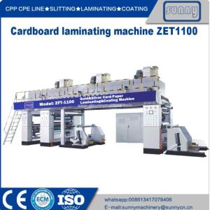 Gold Silver Paperboard Coating Machine With Electric Heating Type