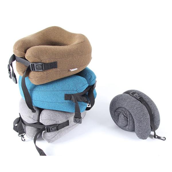 Quality Soft Memory Foam Travel Neck Pillow U Shape For Neck Support , Lightweight wholesale