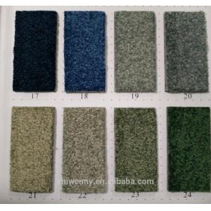 Plush pile tile Nylon carpet&shaggy solid color carpet for office,home,hotel