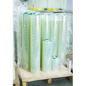 Acrylic Adhesive Glue Roll Label Materials BOPP Transparent Film Extra Sticky