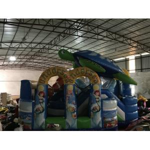 Undersea World Themed Inflatable Jumping Combo For Amusement Park PVC fabric