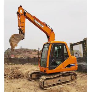 8 Ton Doosan DH80 Excavator Second-hand Machine for Earth-moving in Good