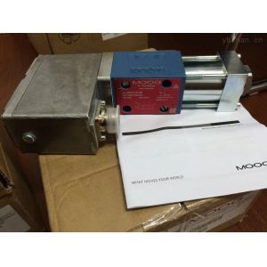 Moog Servo Valve with Closed Loop Control Direct Acting and 45mm Shaft Length for Precise Electro-Hydraulic Proportional Flow Control