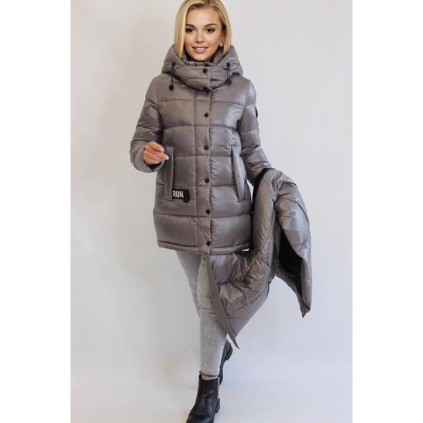 FODARLLOY Women's long up and down removable variable short winter cotton-padded jacket