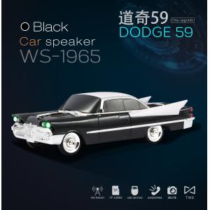 Portable Car Shape Led Light Speaker With Blue Tooth Tf Usb Fm Aux Handsfree Tws