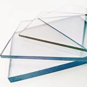 UV Coated Anti Scratch Flat Solid Polycarbonate Sheet , Polycarbonate Skylight